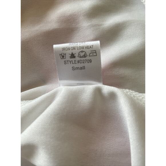 Poema Womens Small Dress Stripe Pleated Preppy Feminine - Picture 9 of 9